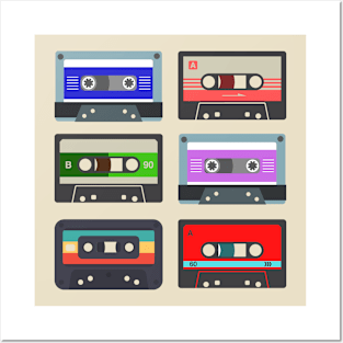 Music Classic Cassettes Posters and Art